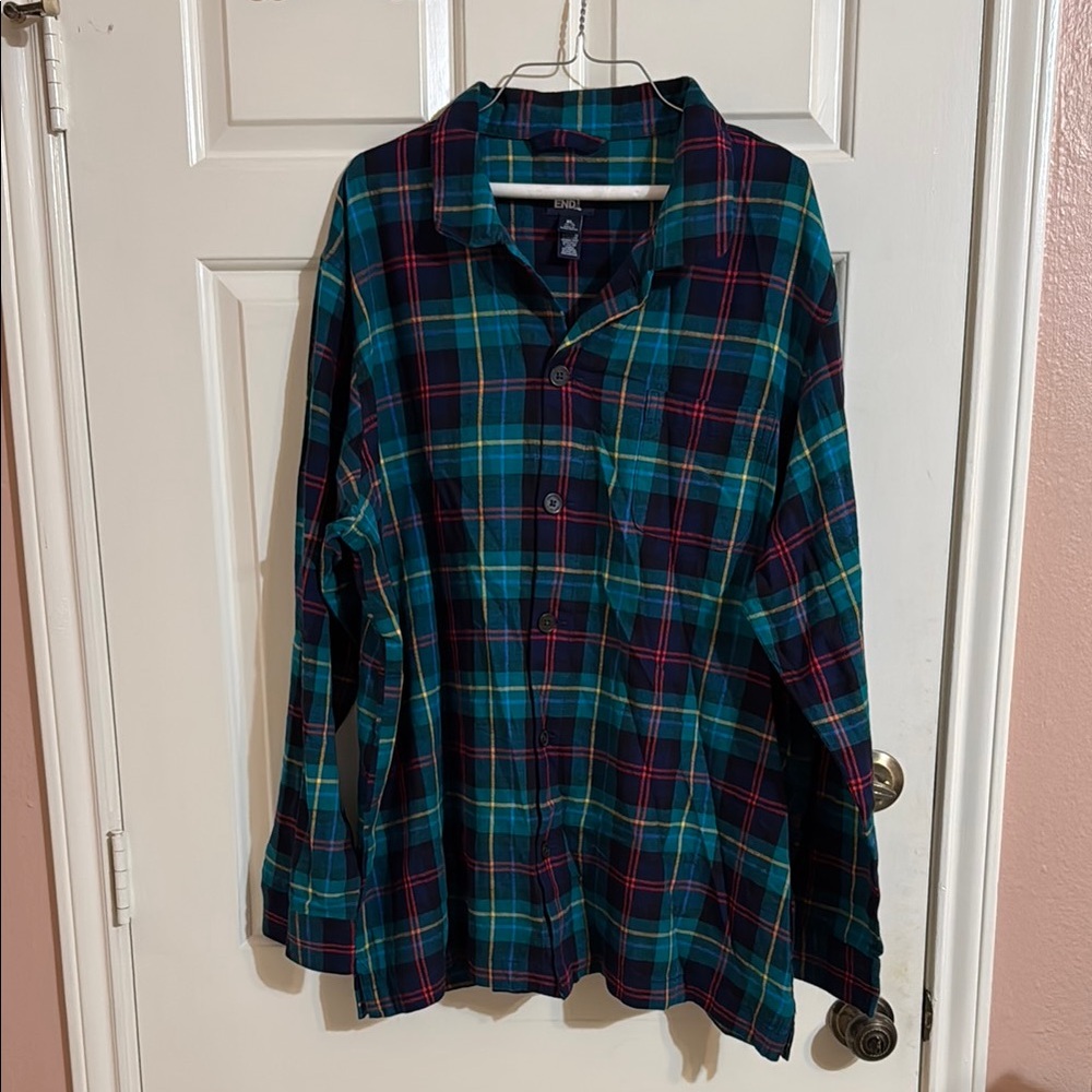 Lands' End Flannel Pajama Set - Picture 10 of 13